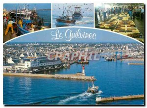 Postcard Modern Colors of Brittany Country BigoudenLe Guilvinec (Finistere)