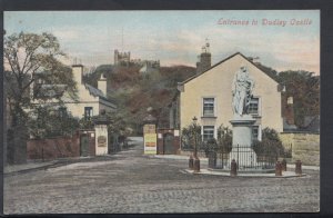 Staffordshire Postcard - Entrance To Dudley Castle   T485