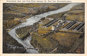 Government Dam  Ford Plant St. Paul,  MN