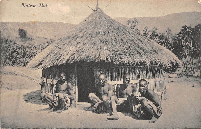 Lot 41 native hut  types folklore  africa kenya