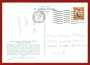 Great Britain, London - Sunset Over The Thames - [FG-588X]