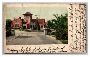 Vintage 1918 Postcard AK Smiley Public Library & Park Redlands California