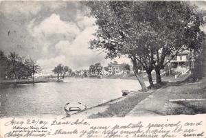 PICTURESQUE WESLEY LAKE NEW JERSEY~J MURRAY JORDAN PUBLISHED  POSTCARD 1905