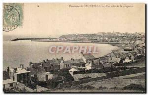 Old Postcard Panorama of Granville View jack of Huguette