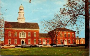 Vtg 1970s The Old State House on the Green Dover Delaware DE Unused Postcard