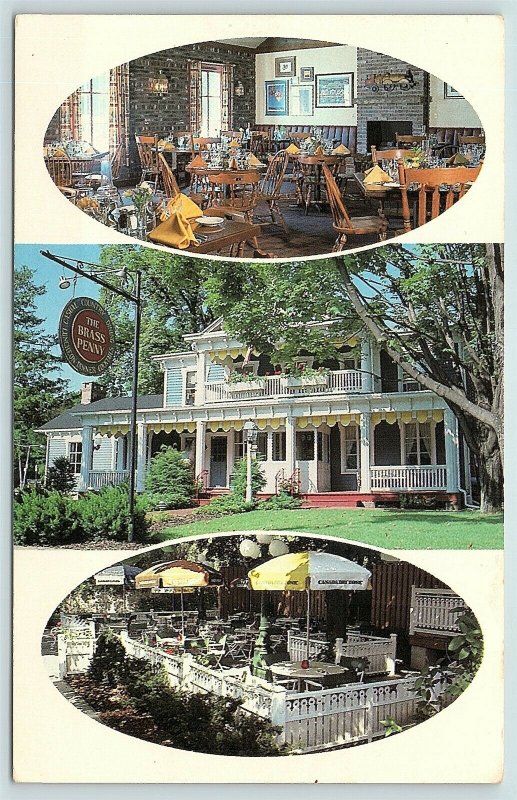Postcard NJ Gladstone The Brass Penny Restaurant C26