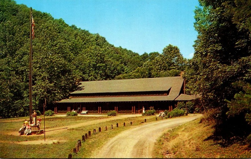 Ohio Laurelville Tar Hollow State Park The Lodge