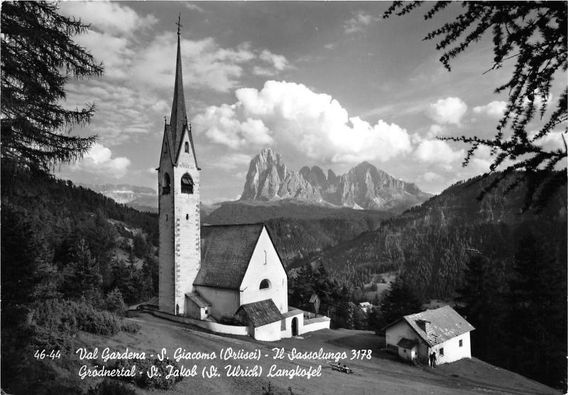 BG17198 val gardena s giacomo ortisei il sassolungo  italy CPSM 14.5x9cm