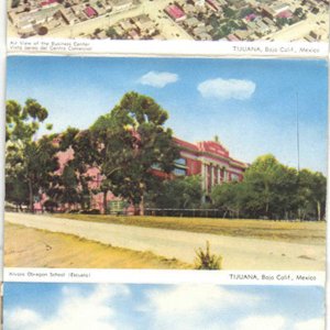 1952 Postcard Folder of Tijuana, Mexico