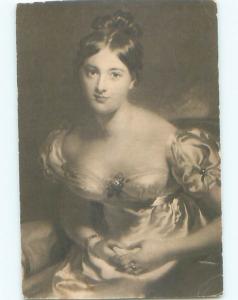 Divided-Back PRETTY WOMAN Risque Interest Postcard AA8570