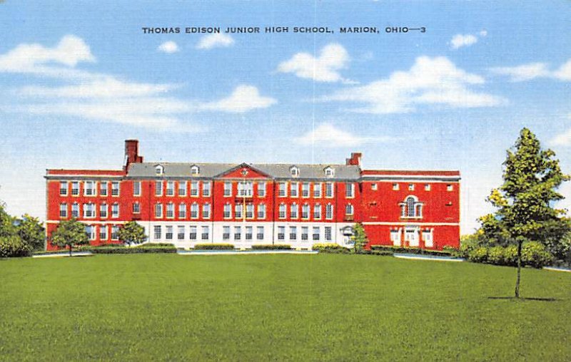 Thomas Edison Junior High School Marion, Ohio OH