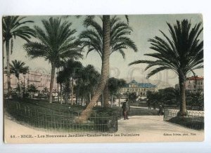 247206 FRANCE NICE Casino palm garden Vintage tinted postcard