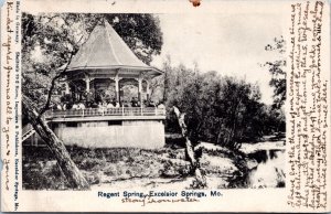 Postcard MO Exclesior Springs - Regent Spring