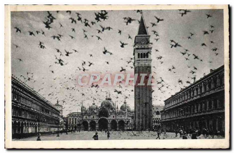 Italy Venice Venezia Old Postcard Basilica S Marco