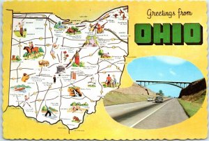 Postcard - Greetings from Ohio