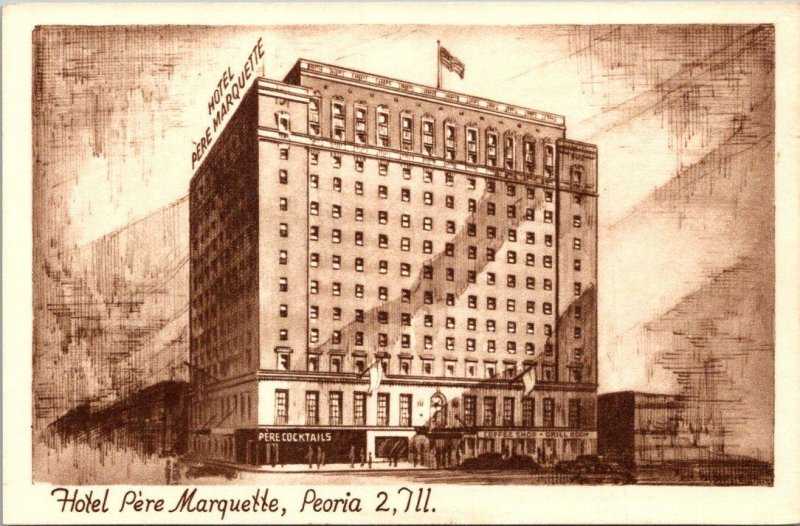 Illinois Peoria Hotel Pere Marquette