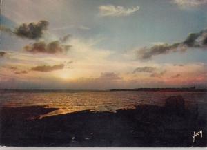 BF24818 coucher de soleil sur la mer france front/back image