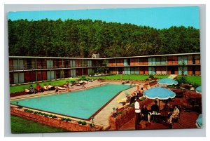 Vintage 1960's Advertising Postcard Holiday Inn Grand Ave. Hot Springs Arkansas