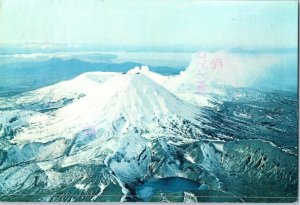 Ngauruhoe Upper Tama Lake New Zealand Postcard Posted 1985