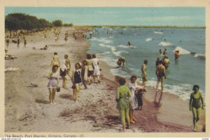 PORT STANLEY, Ontario, Canada, PU-1950; The Beach