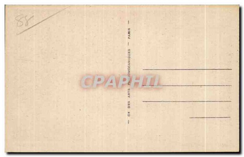 Old Postcard Remiremont Avenue Carnot