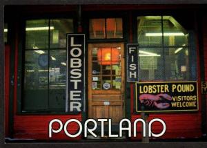 ME Harbor Fish Market Lobster Pound PORTLAND MAINE PC