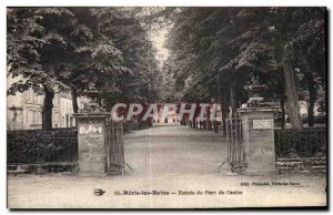 Old Postcard Neris les Bains Entree Casino du Parc