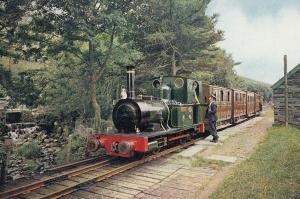 Talyllyn Railway Towyn Merioneth No 2 Dolgoch Train Welsh Postcard