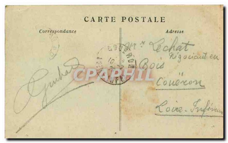 Old Postcard Paris Gare du Nord and Denain Boulevard