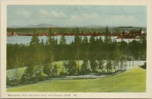 Vancouver BC from Capilano Golf and Country Club Unused PECO Postcard G49