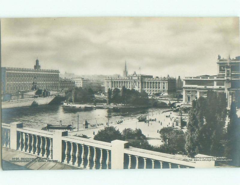 old rppc NICE VIEW Stockholm Sweden i2013