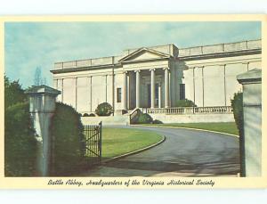 Vintage POSTCARD from Richmond VA - b0101