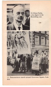 Rosenburg, London Demonstartion, Klaus Fuchs,Harry Gold Vintage Magazibe Article