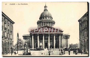 Postcard Old Paris Pantheon