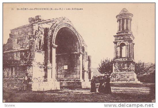 Les Antiques, St. Remy-de-Provence (Bouches du Rhone), France, 1910-1920s