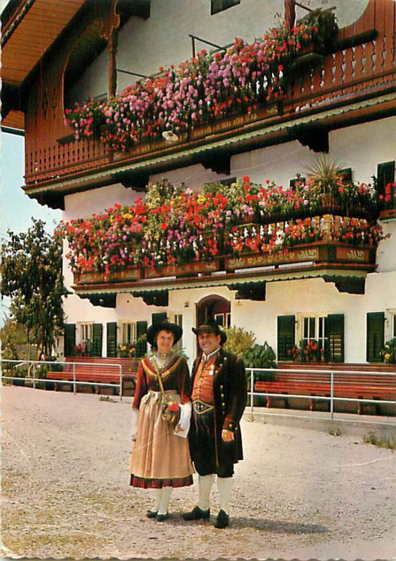 Tiroler trachten Ebbs Unterinntal Tirol Austria Native Costume  Postcard  # 7784