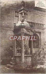 Postcard Old Castle Kerjean the Well