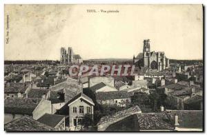 Old Postcard Toul General view