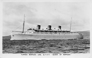 Furness Bermuda Line, Queen of the Bermuda Bermuda Unused 