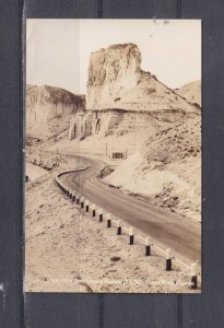 WYOMING, TOLL GATE ROCK & LINCOLN HIGHWAY, US 30, c1930 real photo ppc., unused.