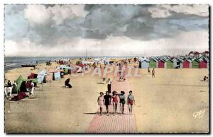 Modern Postcard Ouistreham Riva Bella Beach