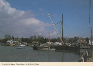 Northdown Sailing Barge Fishing Boat Ship at St Osyth Quay Postcard