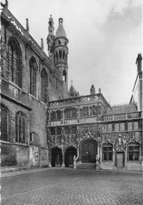 Lot 90 belgium real photo brugge basilica of the holy blood Brugges