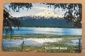 1957 USED POSTCARD - BATCHELOR BUTTE, LAVA LAKE, DESCHUTES NATL. FOREST, OREGON