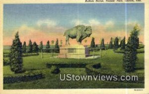 Buffalo Statue, Pioneer Park - Lincoln, Nebraska NE  