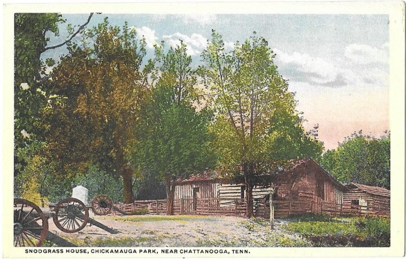 Snodgrass House Chickamauga Park Near Chattanooga Tennessee