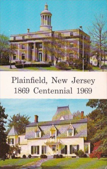 1869 Centennial 1969 Plainfield New Jersey