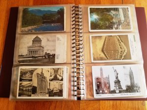 180 Vintage Post Cards in Post Card Album #2