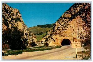 c1960's Gaviota Seagull Pass Highway Santa Barbara California CA Posted Postcard