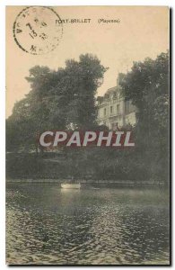 Postcard Old Port Brillet Mayenne